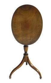 OVAL TILT TOP STAND, LATE 19TH