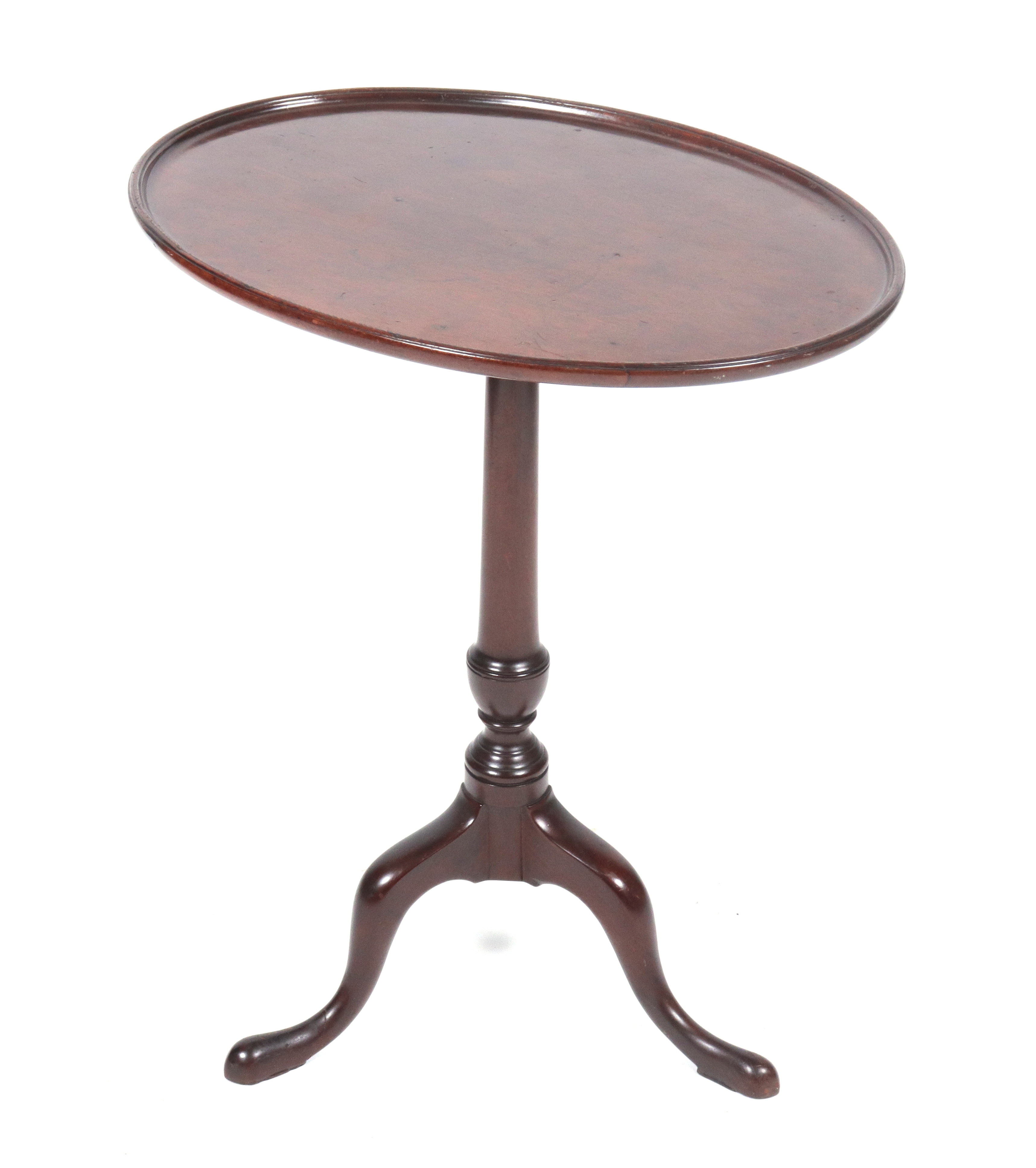 OVAL TILT-TOP TRIPOD OCCASIONAL