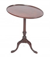 OVAL TILT-TOP TRIPOD OCCASIONA