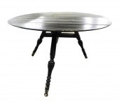 OVAL TOP FOLDING TABLE, 17TH C