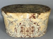 OVAL WALLPAPER LIDDED SUNDRY B