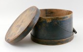 OVAL WOODEN PANTRY BOX WITH SW