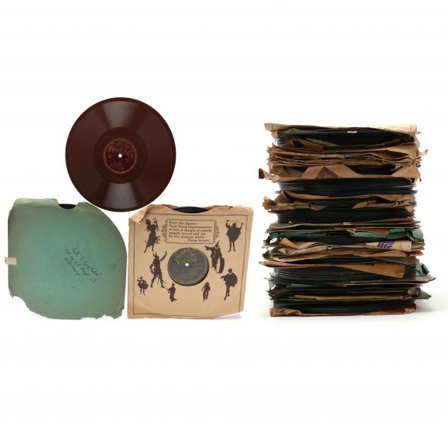 OVER (100) 10 IN. 78 RPM RECORDS 