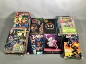 Over 100 contemporary comics,
