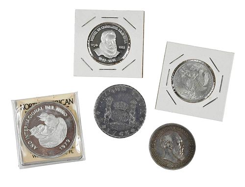 OVER 50 ASSORTED WORLD COINS1763