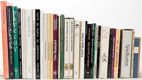 OVER 50 BOOKS ON PLAYING CARD