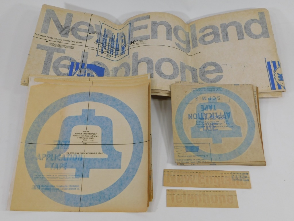 OVER 50PC NEW ENGLAND TELEPHONE