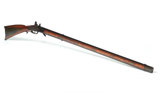 OVER-AND-UNDER FLINTLOCK RIFLE
