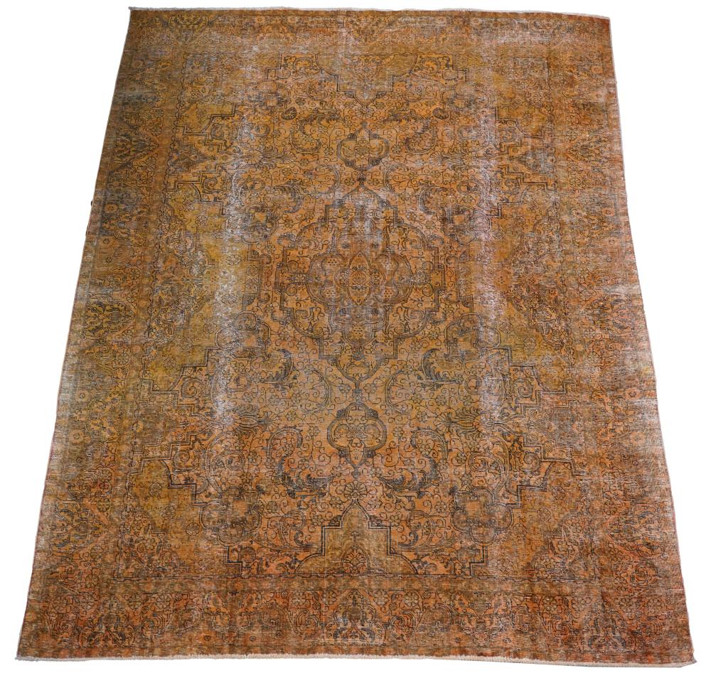 OVER-DYED PERSIAN RUGOver-dyed