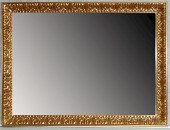 OVER MANTLE MIRRORA carved woo