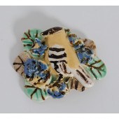 Overbeck Pottery Brooch Americ
