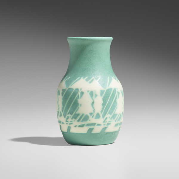 Overbeck Pottery. Fine vase with