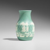 Overbeck Pottery. Fine vase wi