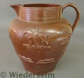 Oversize English pottery pitch