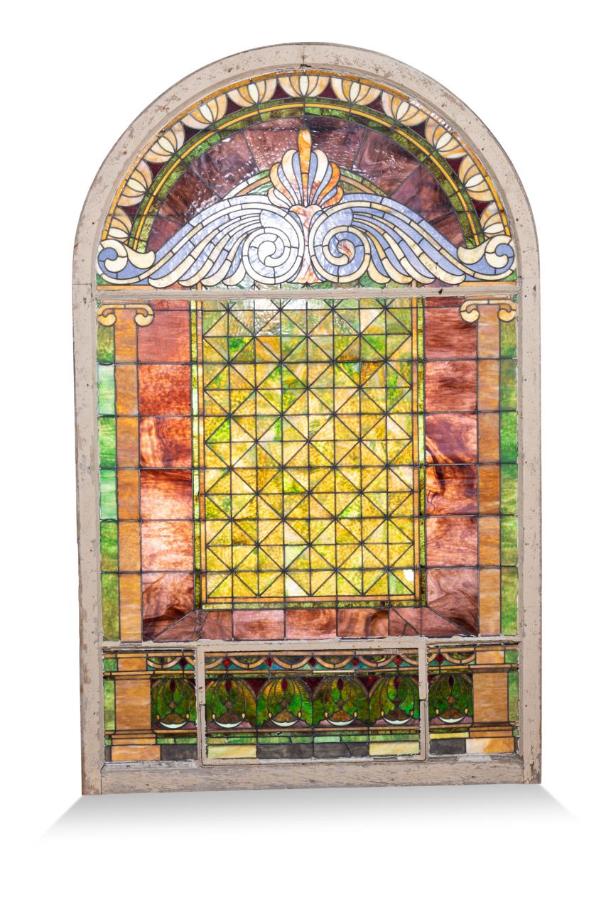 OVERSIZED BEAUX ARTS STAINED