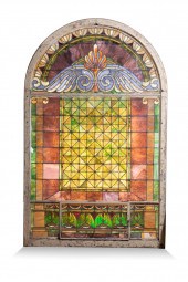 OVERSIZED BEAUX ARTS STAINED G