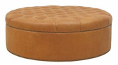 OVERSIZED BUTTON-TUFTED TAN LE