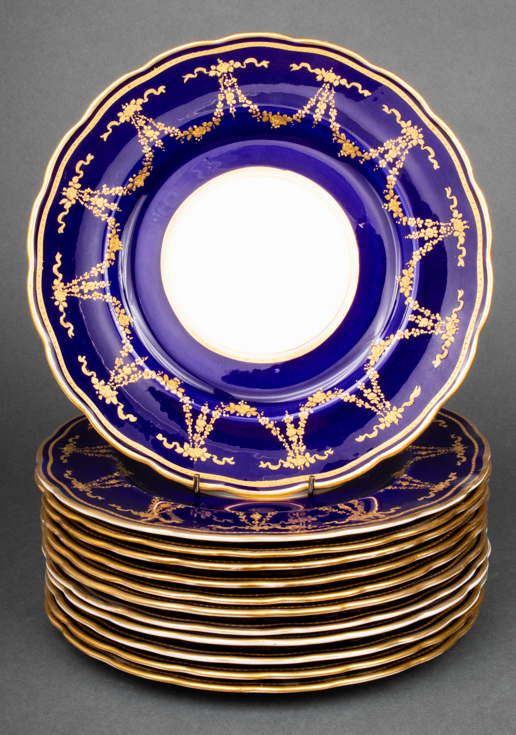 OVINGTON BROS. GILT DECORATED