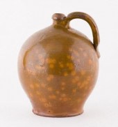OVOID REDWARE JUG, ATWOOD, ONT