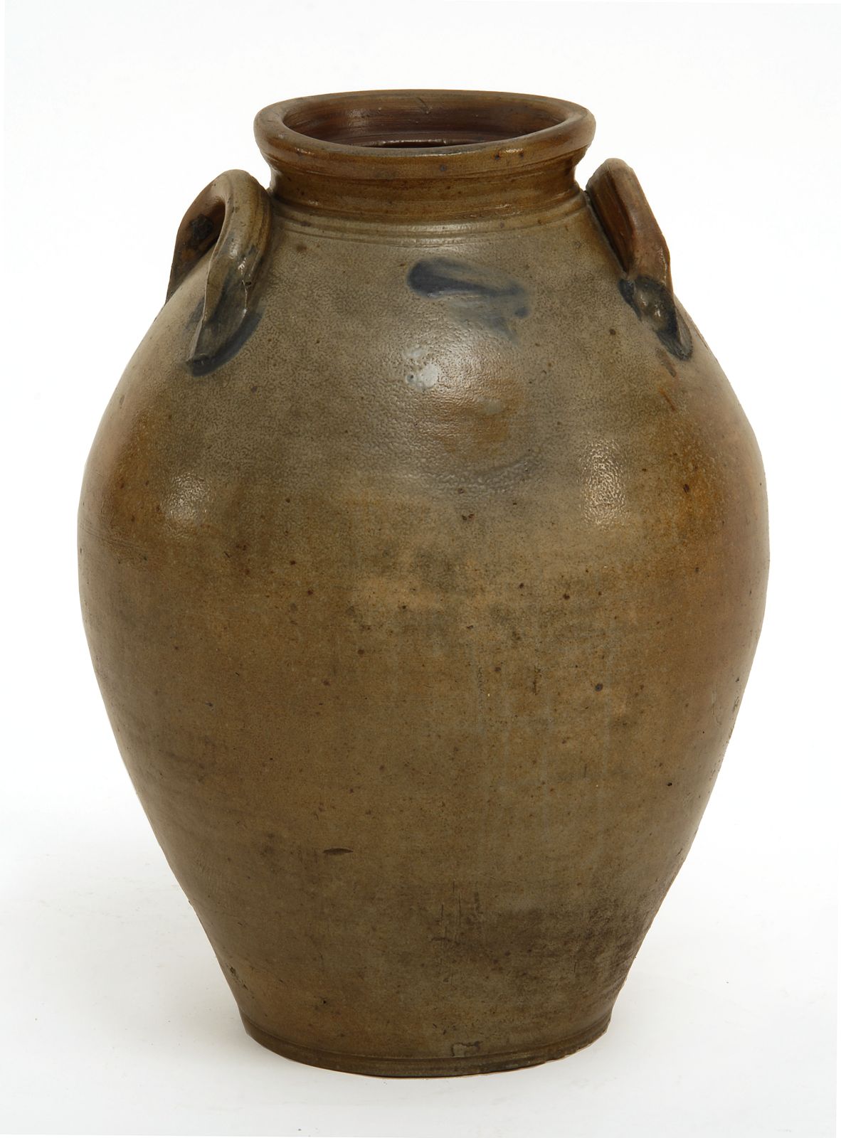 OVOID STONEWARE CROCK19th