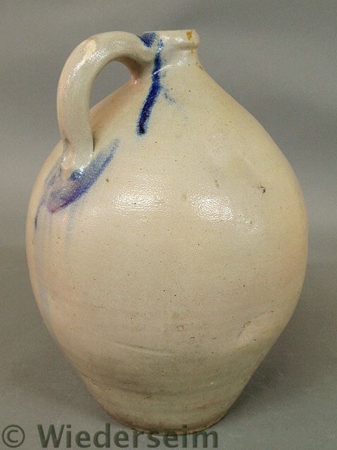 Ovoid stoneware three-gallon jug