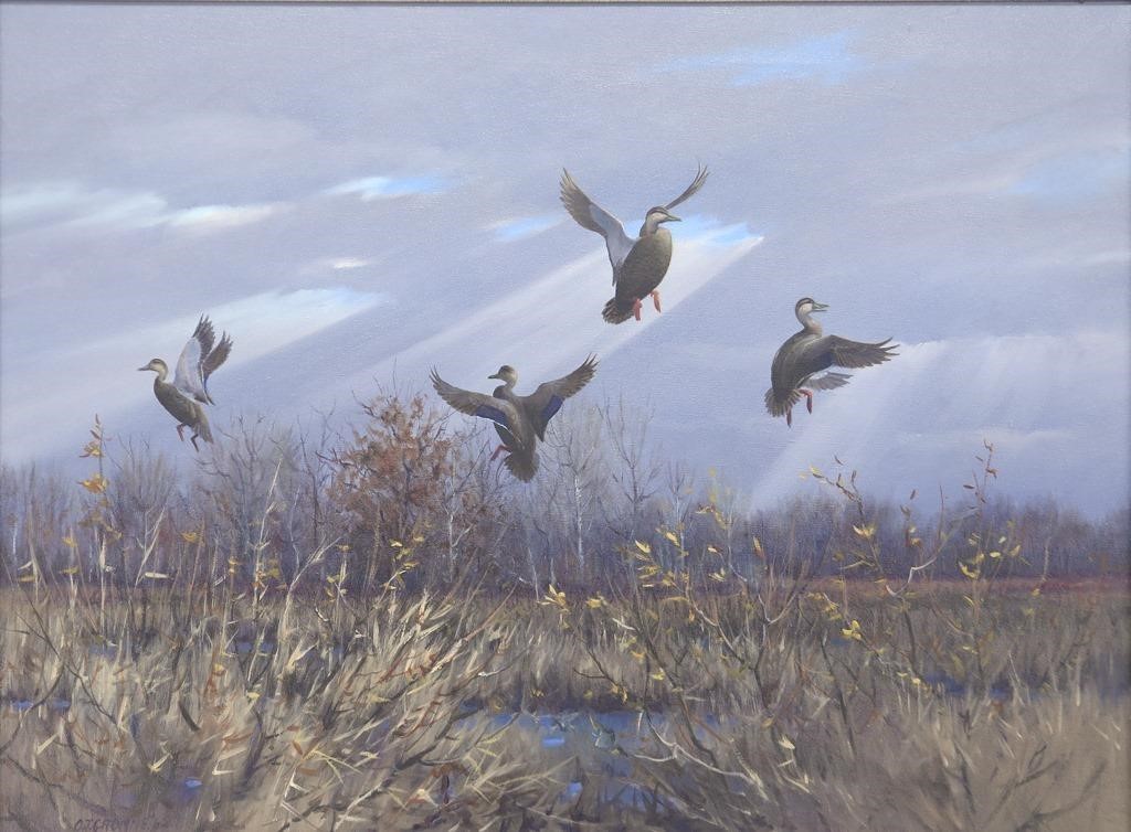 OWEN J. GROMME (1896-1991)Rising