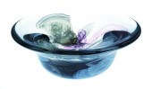 OWEN PACH, SWIRLED ART GLASS B