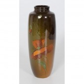 Owens Brown Glaze Vase America