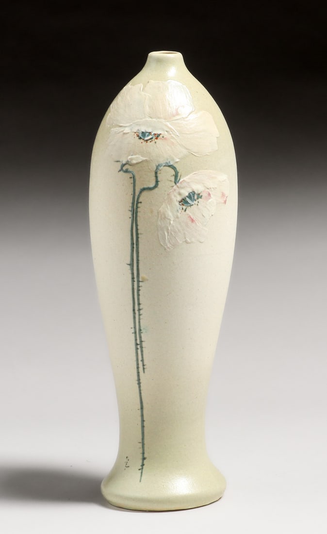 OWENS POTTERY #1146 PARCHMENT PEONY