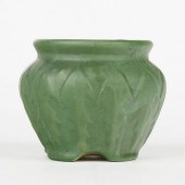 OWENS POTTERY OHIO MATTE GREEN