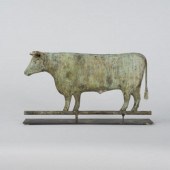 OX WEATHERVANE IN OXIDIZED SUR