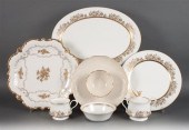 Oxford gilt bone china 65-piec