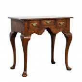 OYSTER VENEERED QUEEN ANNE LOW