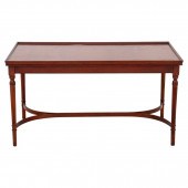 OYSTER WALNUT MARQUETRY LOW TA