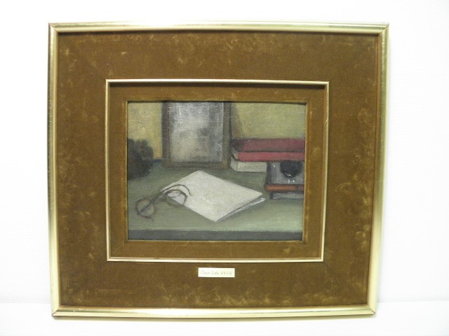 Ozias Leduc oil on canvas board