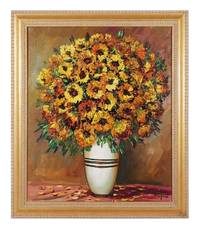 OZZ FRANCA, OIL ON CANVASOil on