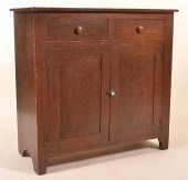 P 19TH CENTURY GRAIN PAINT DEC