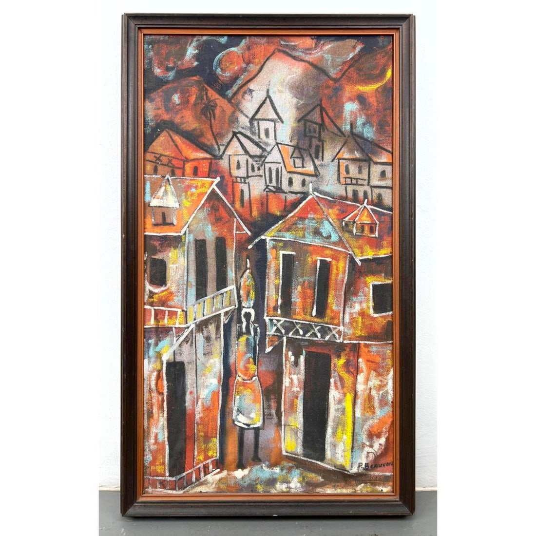 P BEAUVOIR Haitian Painting.