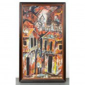 P BEAUVOIR Haitian Painting. M