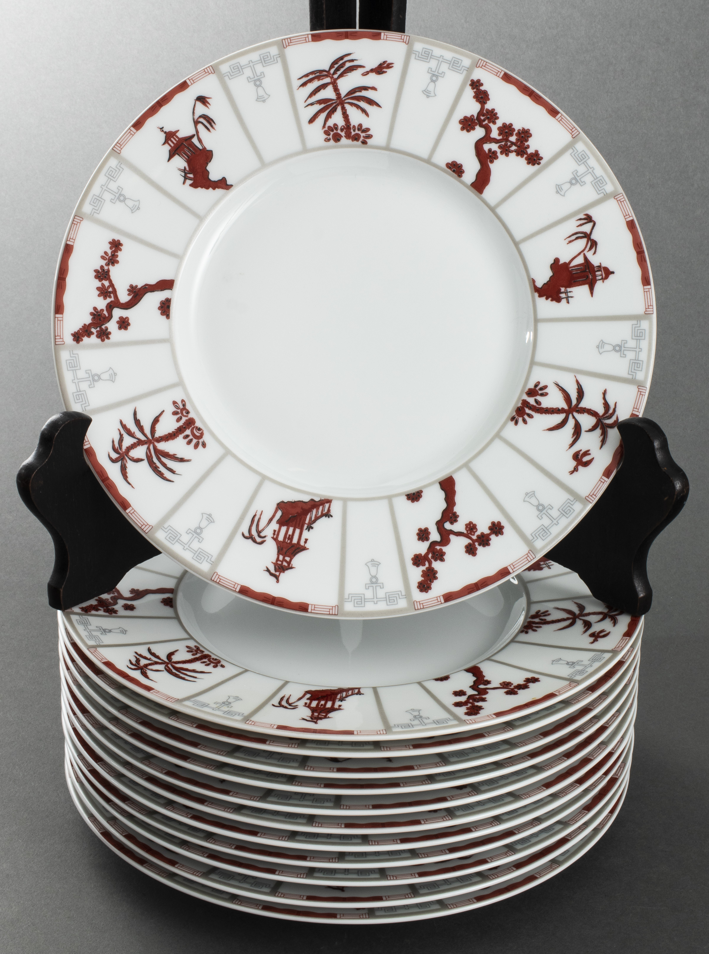 P. DESHOULIERES LIMOGES CHINOISERIE