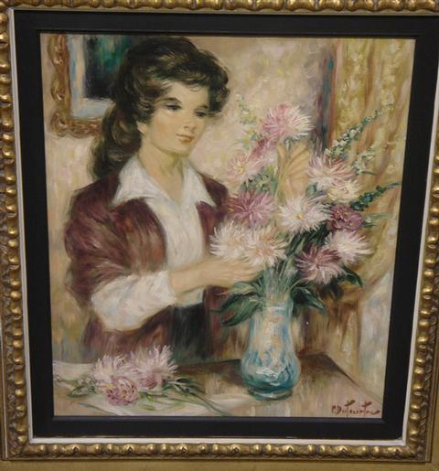 P. Duteurtre,o/c, Brune Aubouquet,