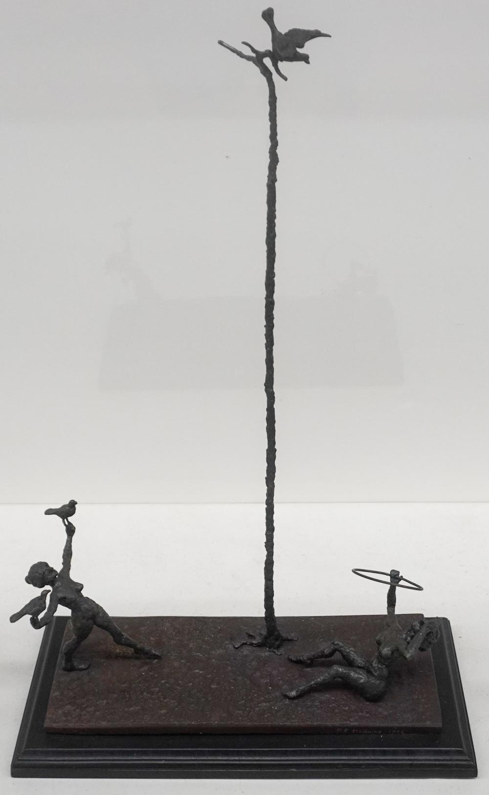 P. F. MCGUIRE, BRUTALIST BRONZE