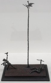 P. F. MCGUIRE, BRUTALIST BRONZ