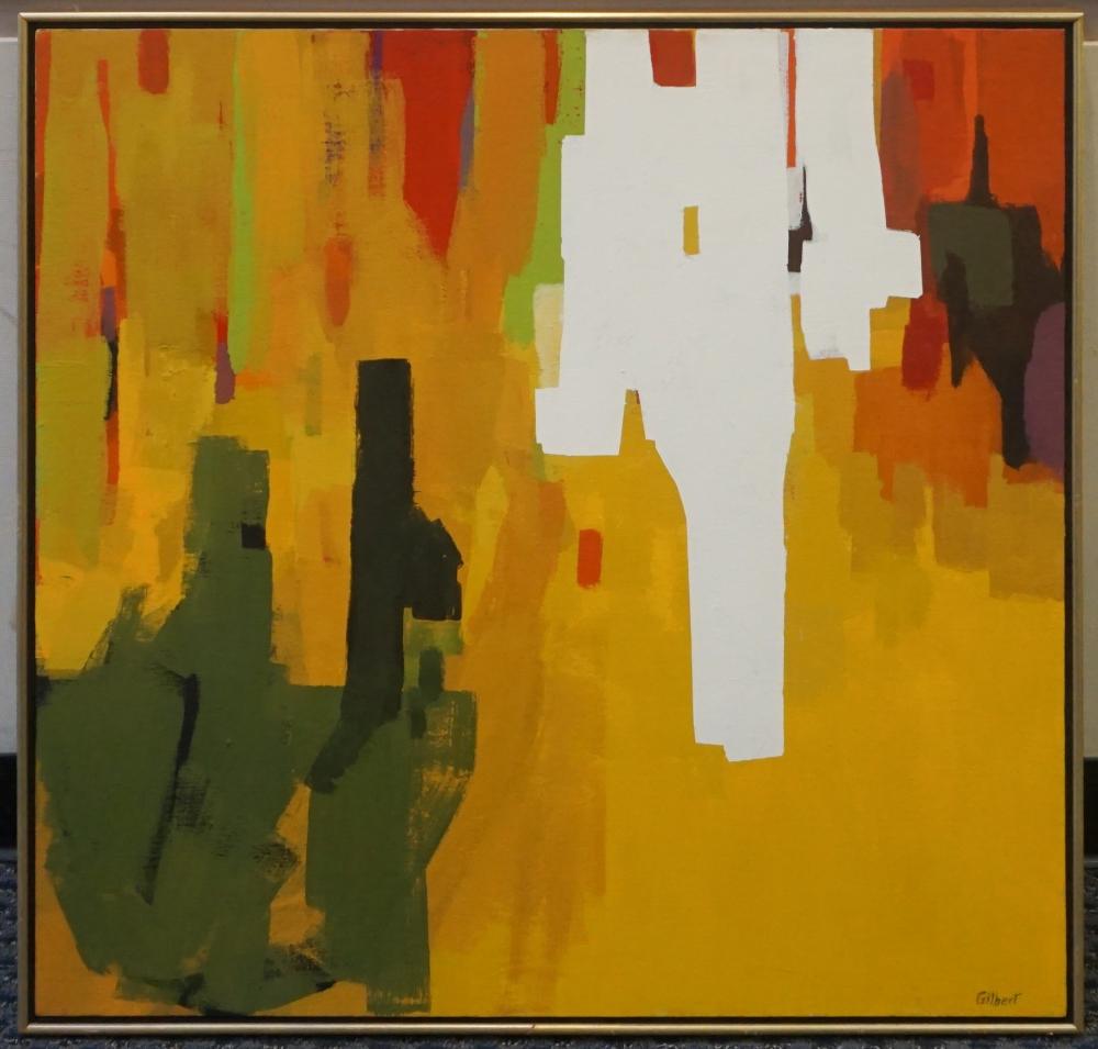 P. GILBERT, 'COUNTERPOINT', ACRYLIC