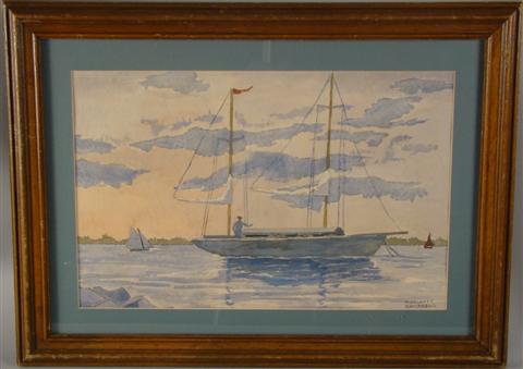 P. M. (FRENCH 20TH CENTURY) LA