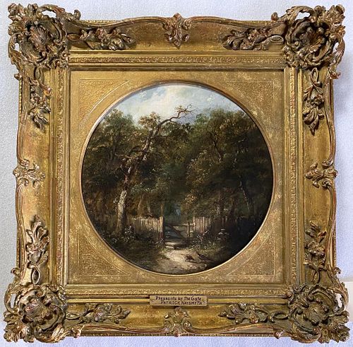 P. NASMYTH O/C "PHEASANTS BY THE