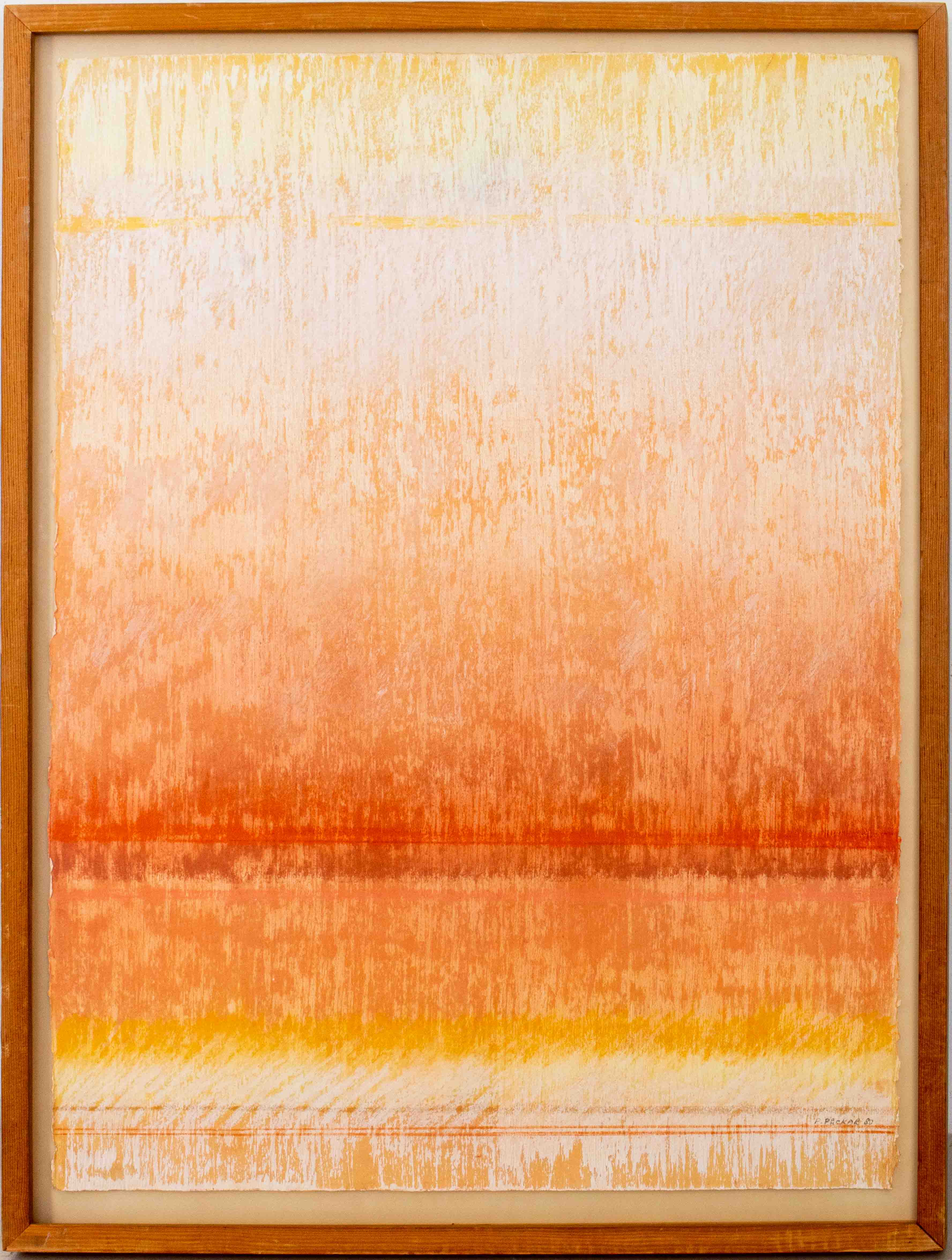 P. PACKER ABSTRACTION ACRYLIC ON