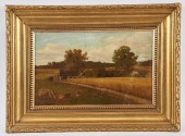 P. RAADSIG, PASTORAL LANDSCAPE