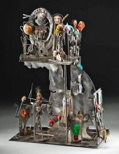 P. SMITH SCULPTURE "THE MYSTER