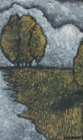 P. ST. GERMAIN, RIVER LANDSCAP